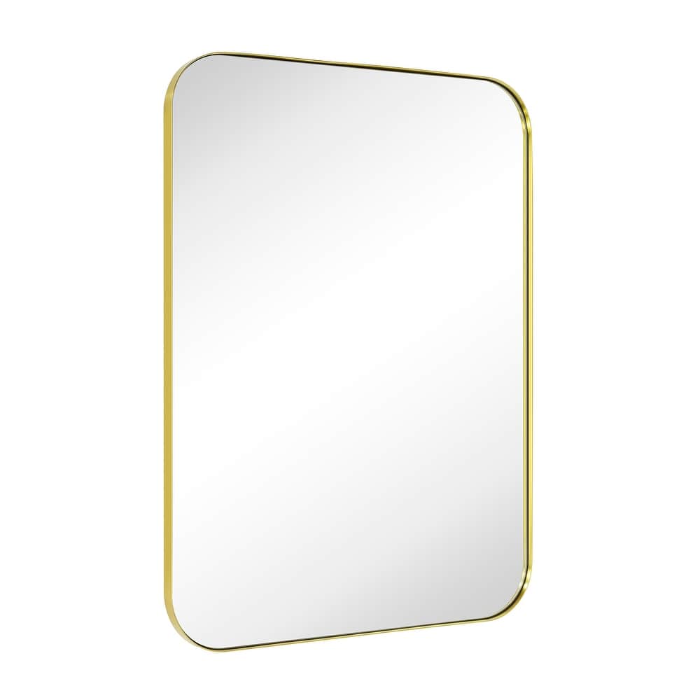TEHOME Josilyn Mid-Century Modern Chic Metal Rounded Wall Mirrors