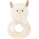 preview thumbnail 1 of 4, Bearington Baby Lil' Alma 5.5" Plush Llama Shaker Toy