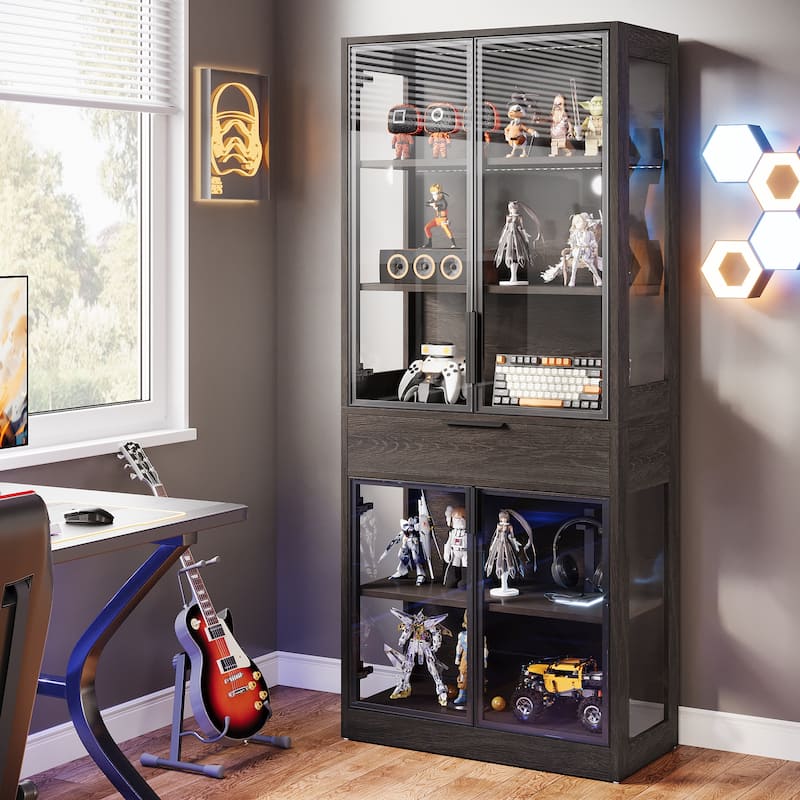 71-inch Tall Display Cabinet