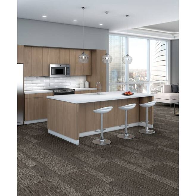 Shaw Philadelphia Commercial Unscripted 24" x 24" Glue Down Carpet