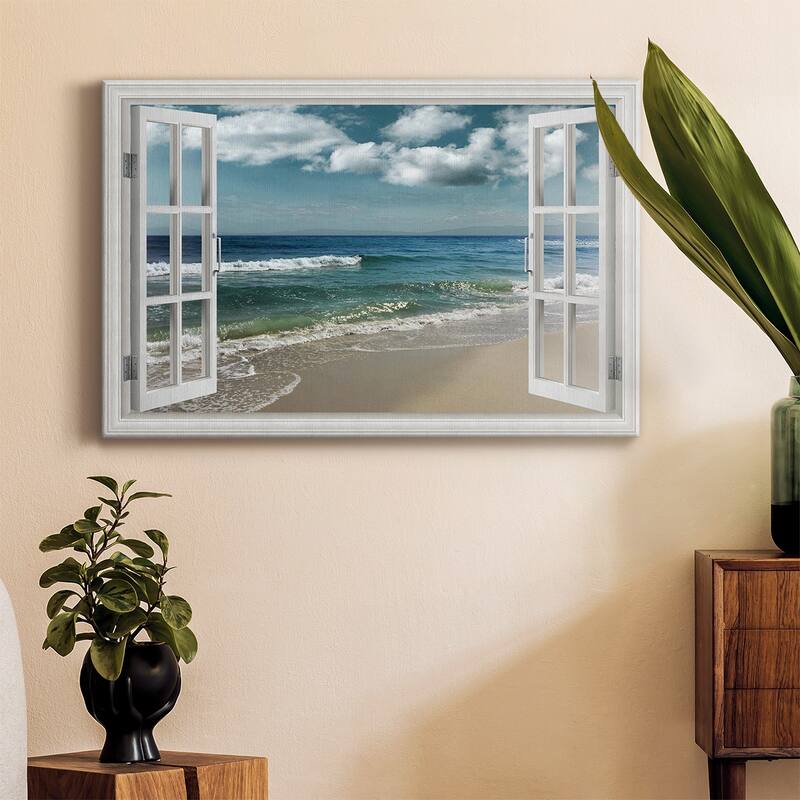Majestic Waves Premium Gallery Wrapped Canvas - Ready to Hang