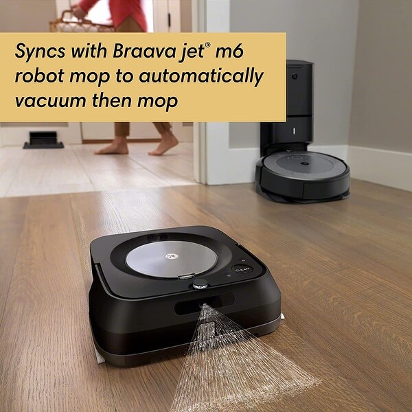 iRobot Braava Jet m6 (6113) Ultimate Robot Mop (Graphite