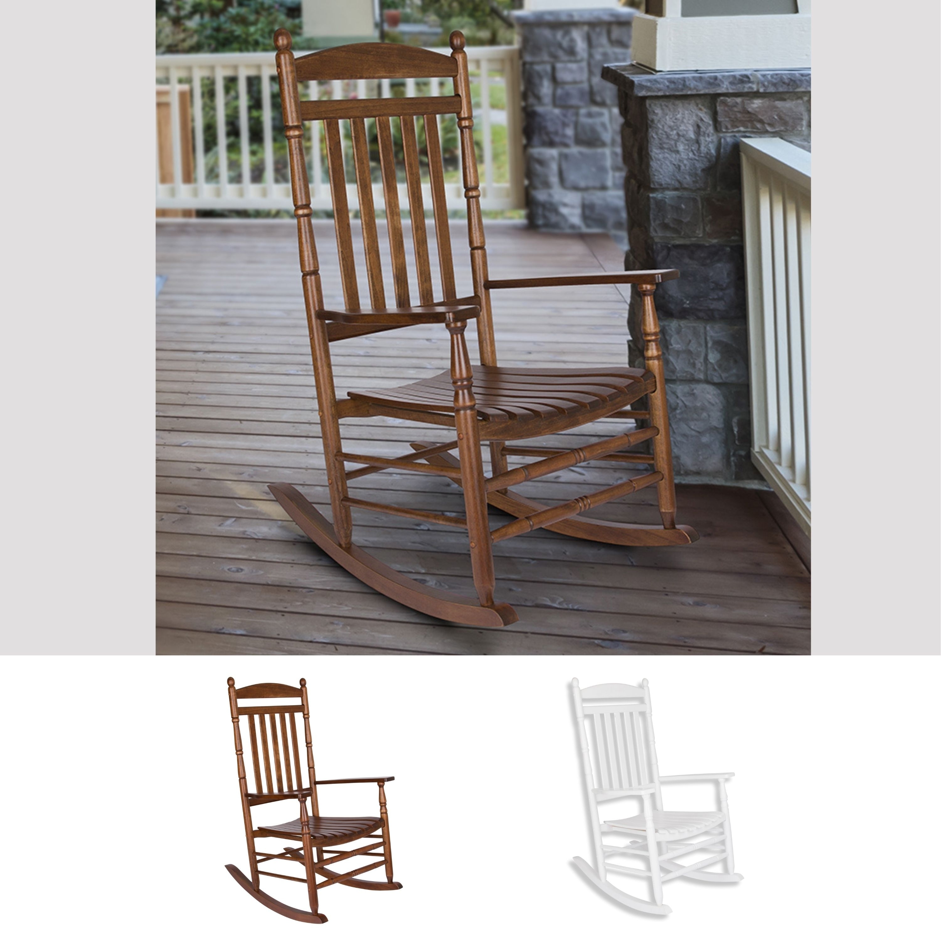 Porch Rocking Chairs Set Of Shine Company Hampton Porch Rocker