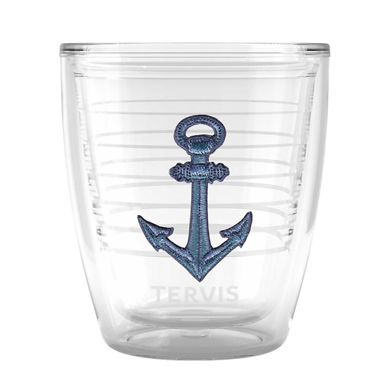 Tervis Ol' Time Maritime Boating Collection Anchor Down Made in USA Double Walled Insulated Travel Tumbler, Anchor Down - 12oz - 12oz