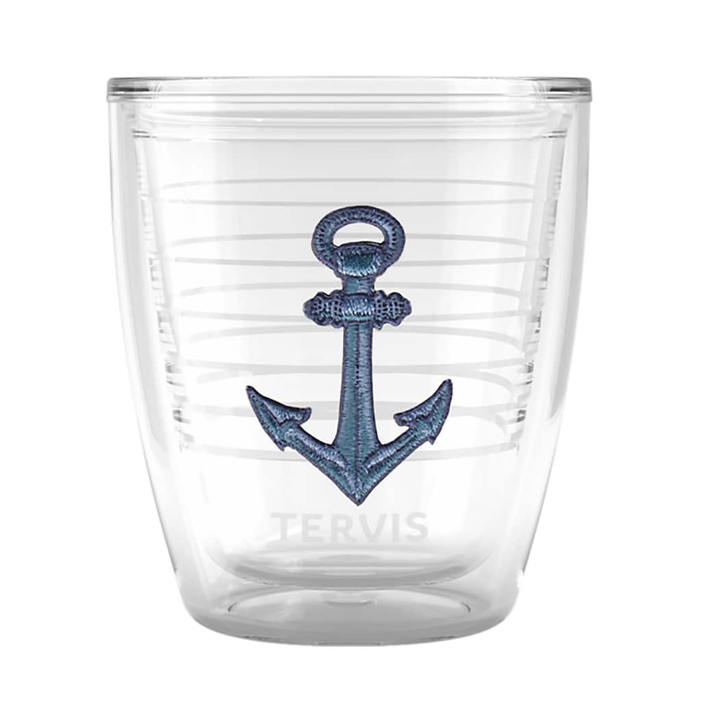 Tervis Ol' Time Maritime Boating Collection Anchor Down Made in USA Double Walled Insulated Travel Tumbler, Anchor Down - 12oz