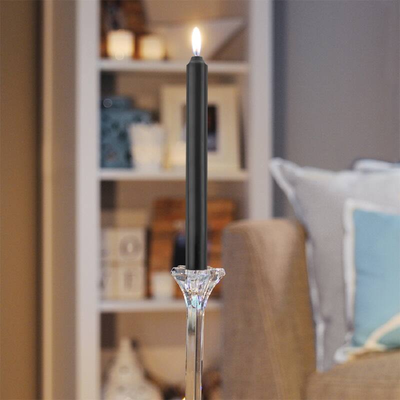 Root 9 inch Unscented Smooth Arista Taper Candles box of 12