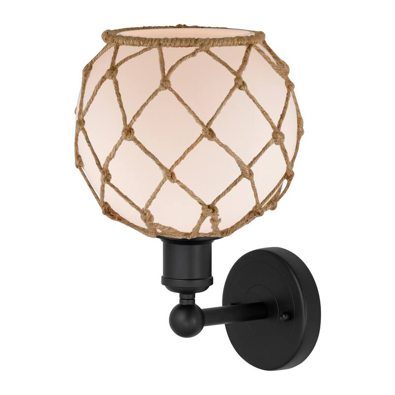 Innovations Lighting Endless Possibilities Edison - Farmhouse Rope - 1 Light 8" Sconce