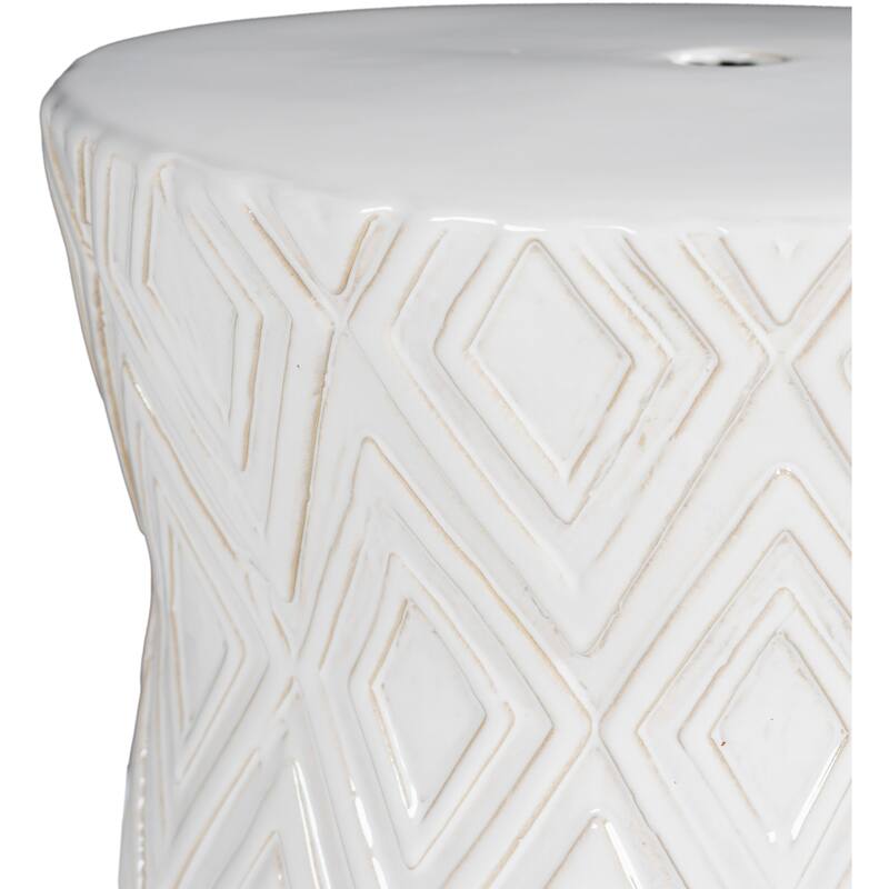Artistic Weavers Ayda Bohemian Diamond Garden Stool