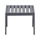 preview thumbnail 8 of 8, Tommy Hilfiger Monterey Outdoor Side Table, Gray Gunmetal