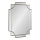 preview thumbnail 82 of 91, Kate and Laurel Minuette Traditional Decorative Framed Wall Mirror 18x24 - Silver