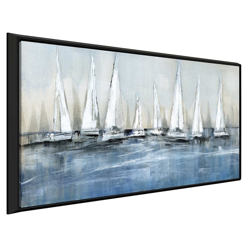 "Waiting for the Sun" Print on Floating Canvas