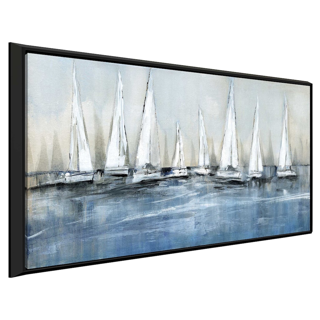 "Waiting for the Sun" Print on Floating Canvas