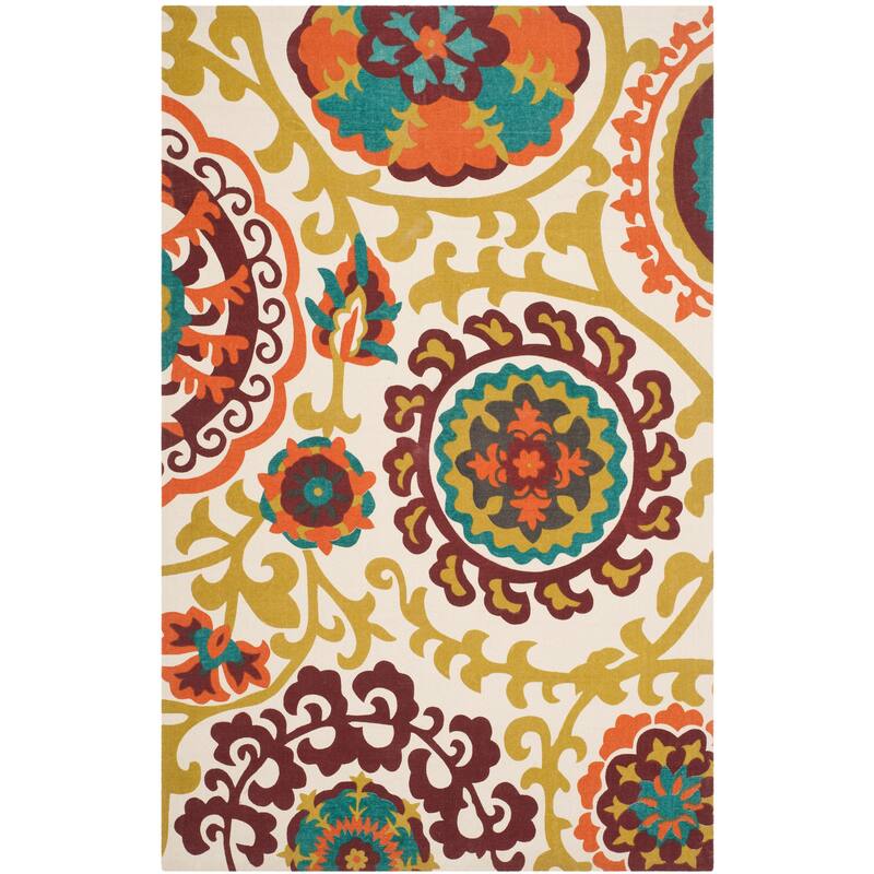 SAFAVIEH Handmade Cedar Brook Vassie Modern Cotton Rug