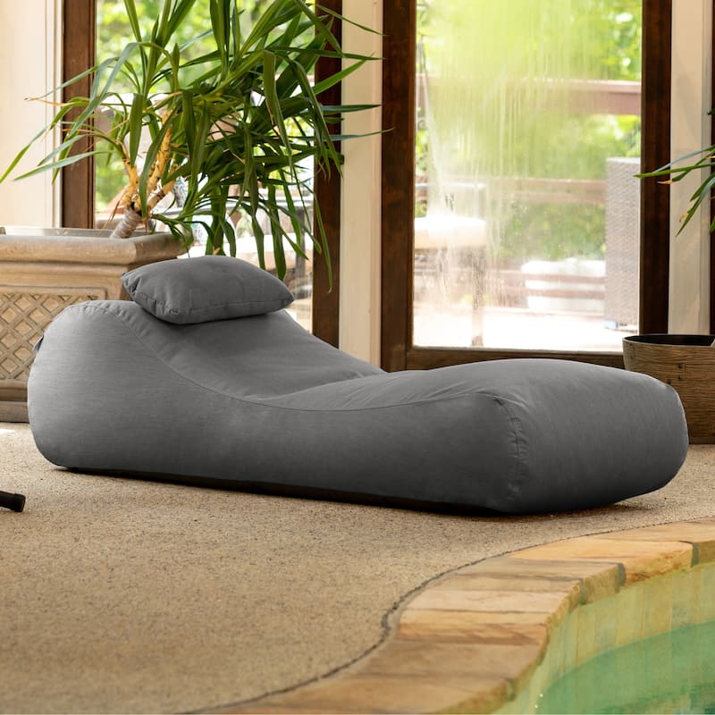 Jaxx Arlo Outdoor Bean Bag Lounge with Pillow
