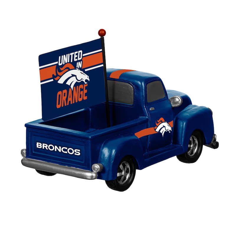NFL Rally Truck Garden Statue with Team Flag