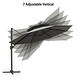 preview thumbnail 33 of 34, 11.5-foot Outdoor Round Cantilever Umbrella