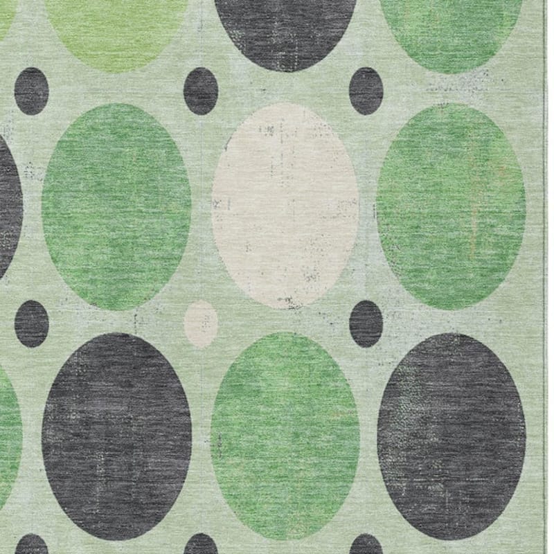 HomeRoots Geometric Transitional Rectangle Outdoor Rug