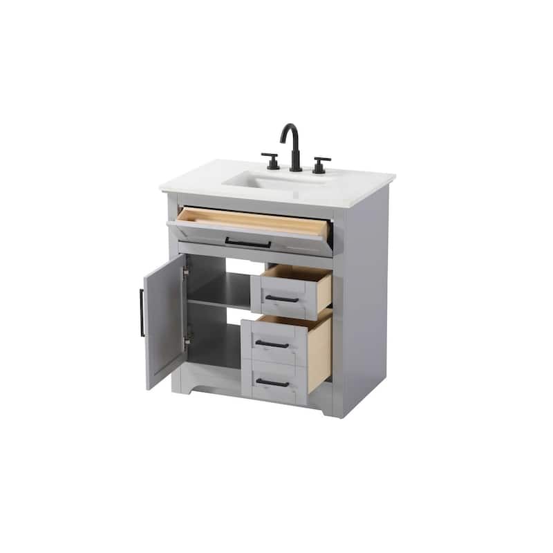 Nathaniel Single Bathroom Vanity (32-42 inch)