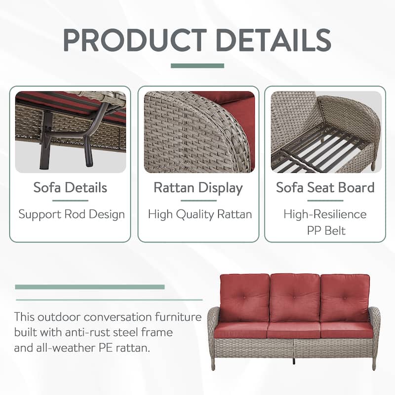 6 Piece Patio Conversation Sets