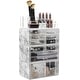 preview thumbnail 14 of 26, Sorbus Cosmetic Makeup and Jewelry Storage Case with 12 Drawers and 16 Slots - 4-Piece Set Clear - Marble