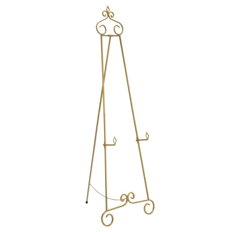 66"H Keller Black Metal Floor Easel