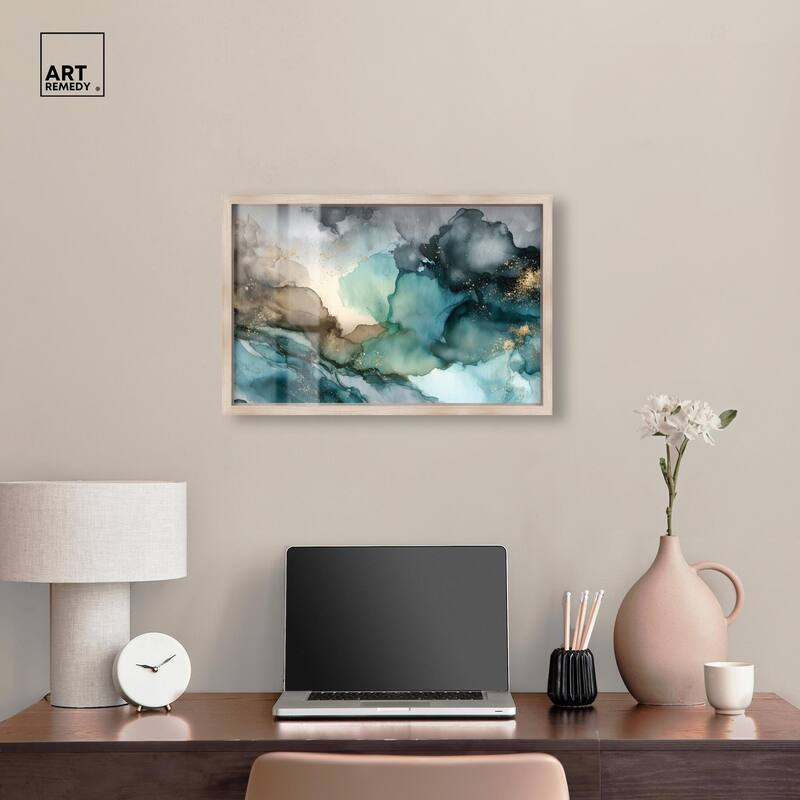 Veiled Inlet Shadowbox by Art Remedy