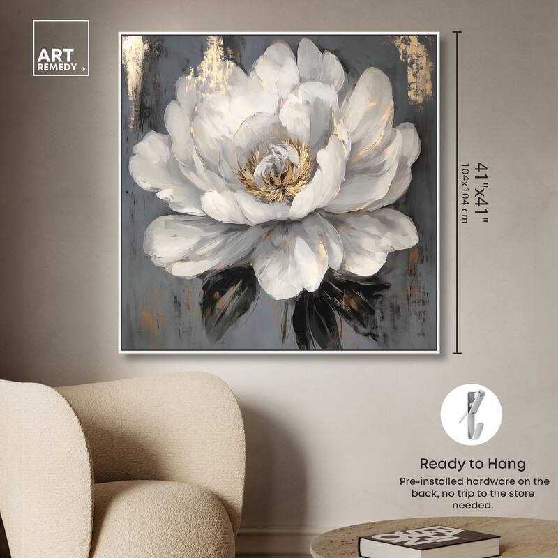Ivory Incarnation I Canvas by Art Remedy