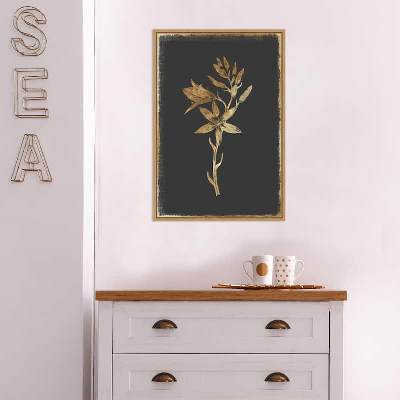Carmass and Wild Hyacinth by PI Collection Framed Canvas Art