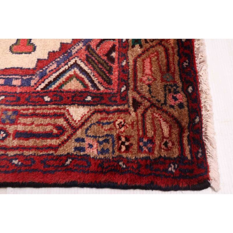 ECARPETGALLERY Hand-knotted Konya Anatolian Cream Wool Rug - 2'7 x 10'6