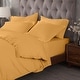 preview thumbnail 77 of 86, Superior Egyptian Cotton 400 Thread Count Solid Duvet Cover Set Full/Queen - Gold