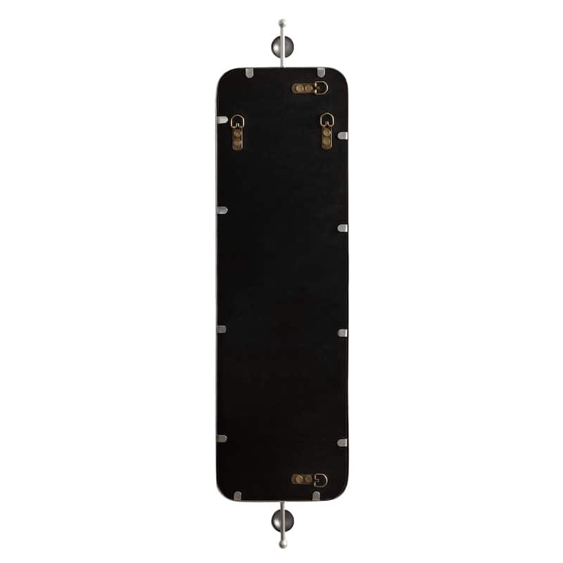 Kate and Laurel Kasota Slim Rectangle Mirror Metal