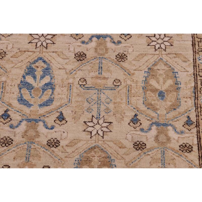 Vintage Herati Bidjar Hand Knotted Wool Rug