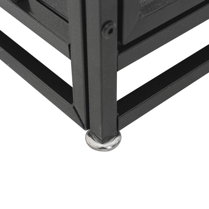 Extra Large Heavy Duty Dog Crate, Steel Escape Proof Kennel for Large Dogs, Double Door Impact Dog Crates with Removable Tray