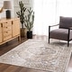 preview thumbnail 39 of 118, Hauteloom Manhattan Machine Washable Oriental Persian Medallion Vintage Distressed Area Rug