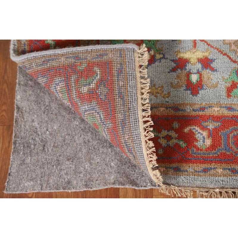 Heriz Serapi Indian Rug Hand-Knotted Wool Carpet - 3'11"x 6'0"