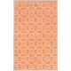 preview thumbnail 42 of 56, Hand-tufted Karen Contemporary Geometric Wool Area Rug Orange - 9' x 13' - Rectangle