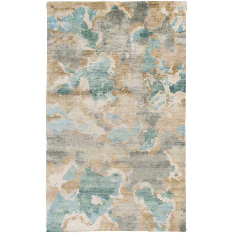 Hand-Knotted Virgil Abstract Indoor Area Rug