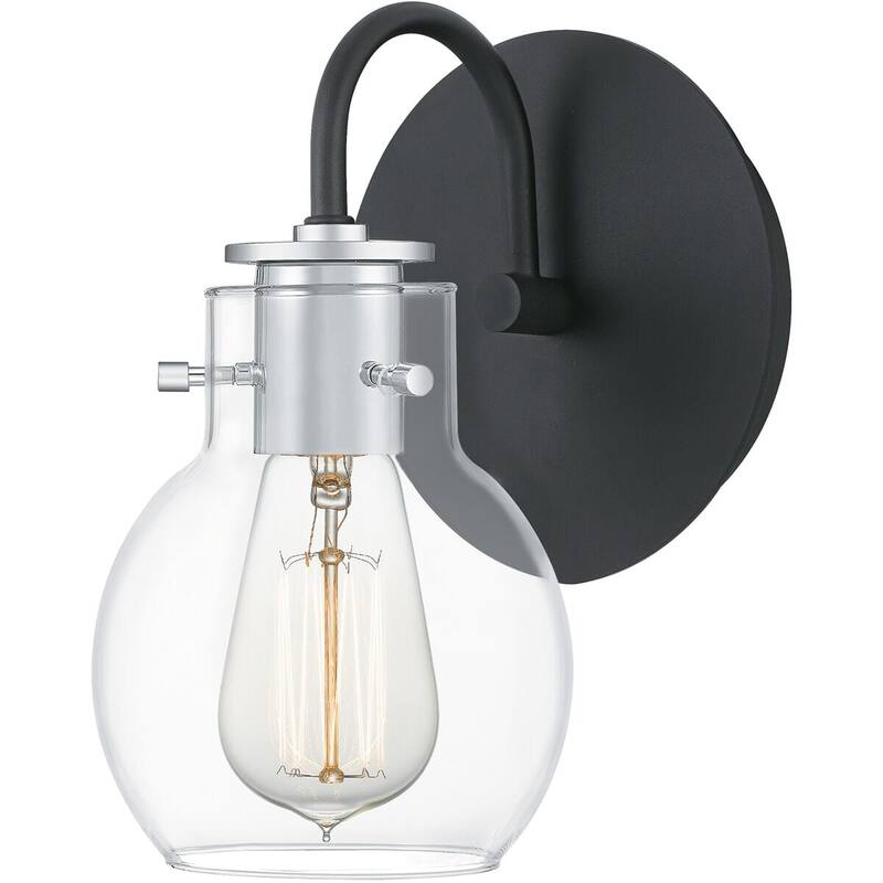 Andrews Wall Sconce in Earth Black
