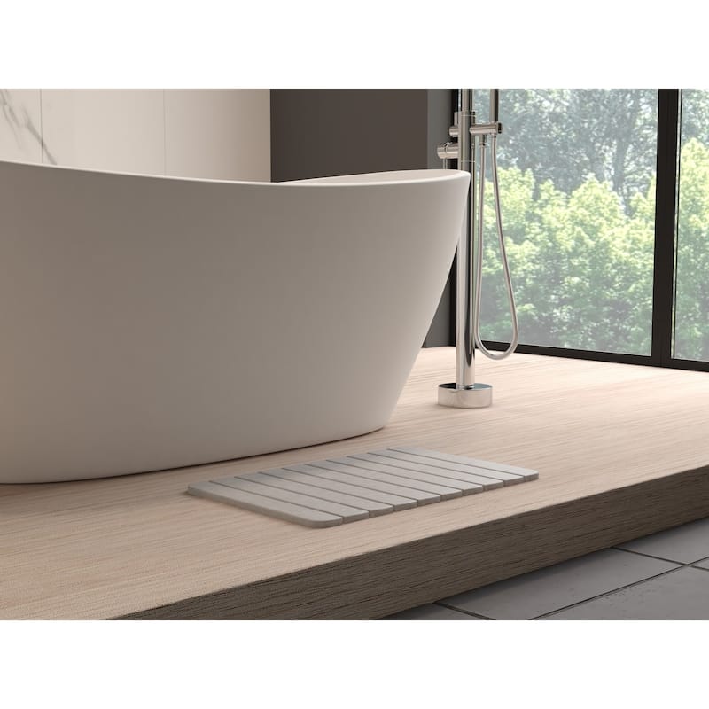 Diatomite Quick Dry Stone Medium 24" x 15" Bath Mat