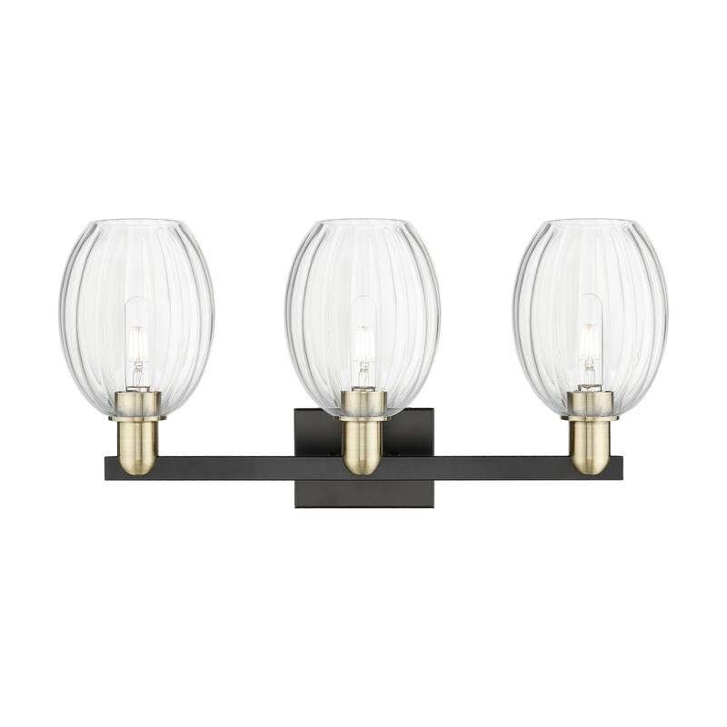 Innovations Lighting Downtown Urban - Preston - 3 Light 26" Bell Shade Bath Vanity Light