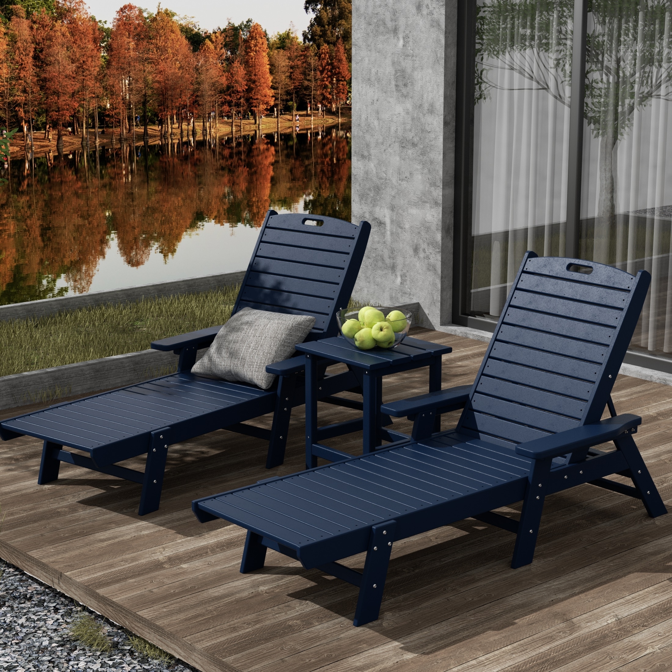 Weather resistant online chaise lounge