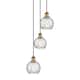 Option Brushed Brass / Clear Water Glass