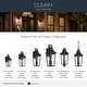 preview thumbnail 10 of 12, Cleary 2-Light Outdoor Pendant with Clear Glass - 24.75