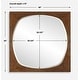 preview thumbnail 5 of 4, Uttermost 09973 Garonne 40" Diameter Circular Framed Bathroom Mirror