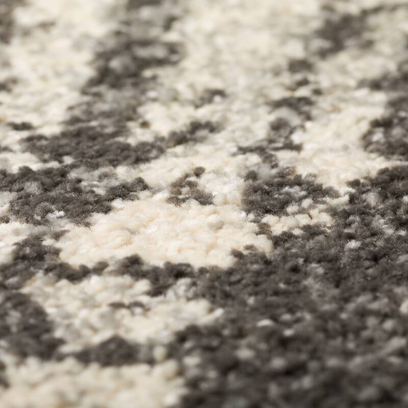 Addison Barkley Dense Abstract Shadow Striped 1'8" x 2'6" Accent Rug