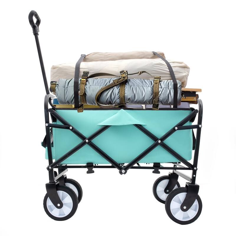 Foldable Wagon Cart with strapping system