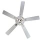 preview thumbnail 33 of 33, 52" Flush Mount 5-Blade Modern Crystal Indoor Ceiling Fan with Light Kit and Remote