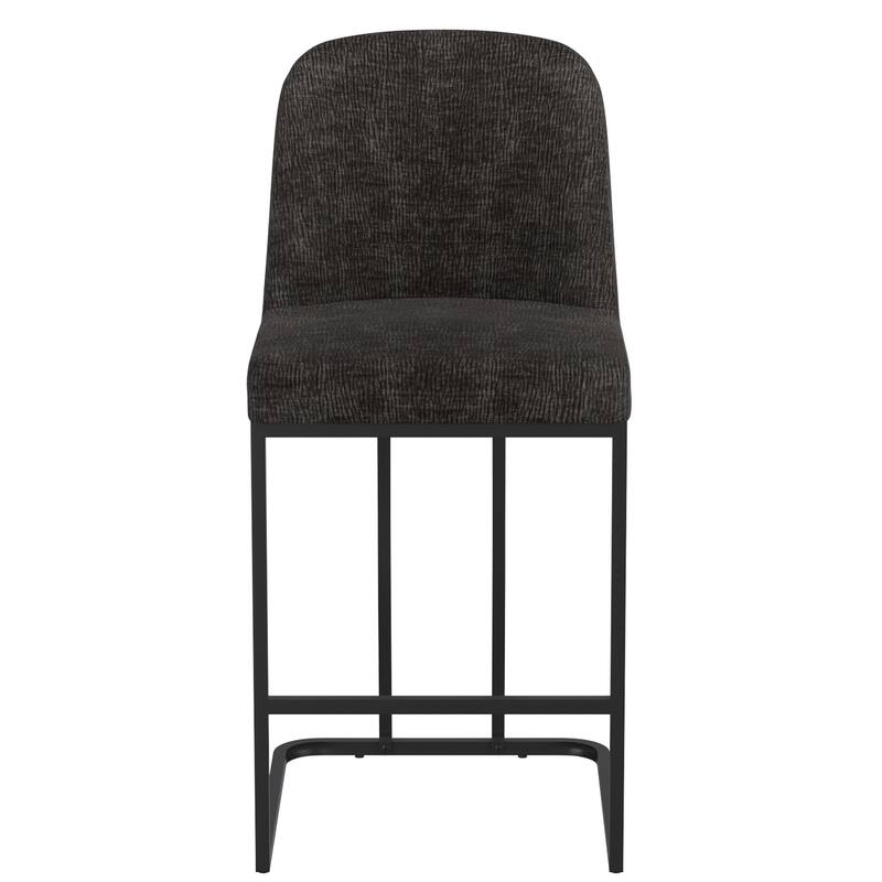 Modern Fabric 26" Counter Stool, Set of 2