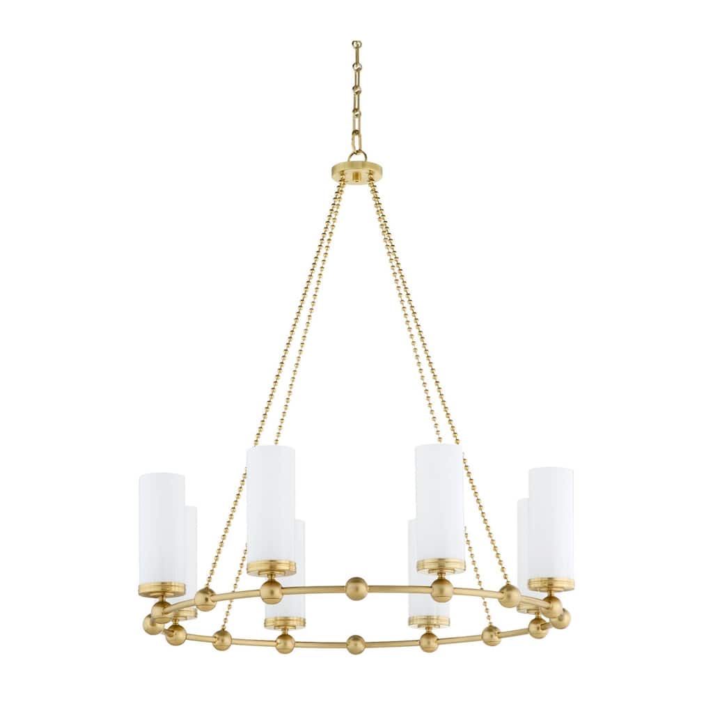 Quorum International 667-8 Cassini 8 Light 38" Wide Beaded Candle