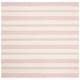 preview thumbnail 4 of 10, SAFAVIEH Handmade Kids Nigar Wool Rug 5' Square - Pink/Ivory